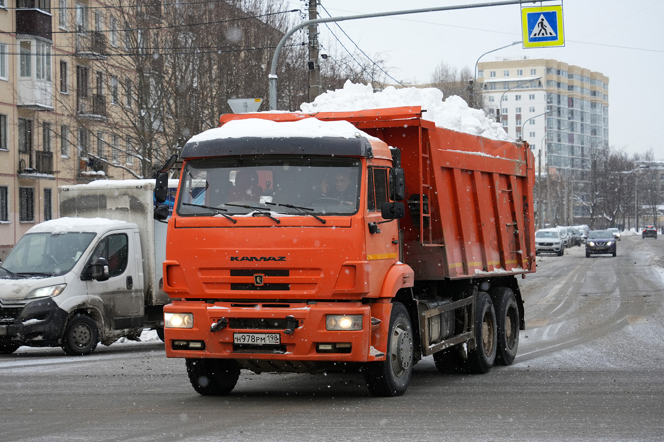 Санкт-Петербург, № Н 978 РМ 198 — КамАЗ-6520-63