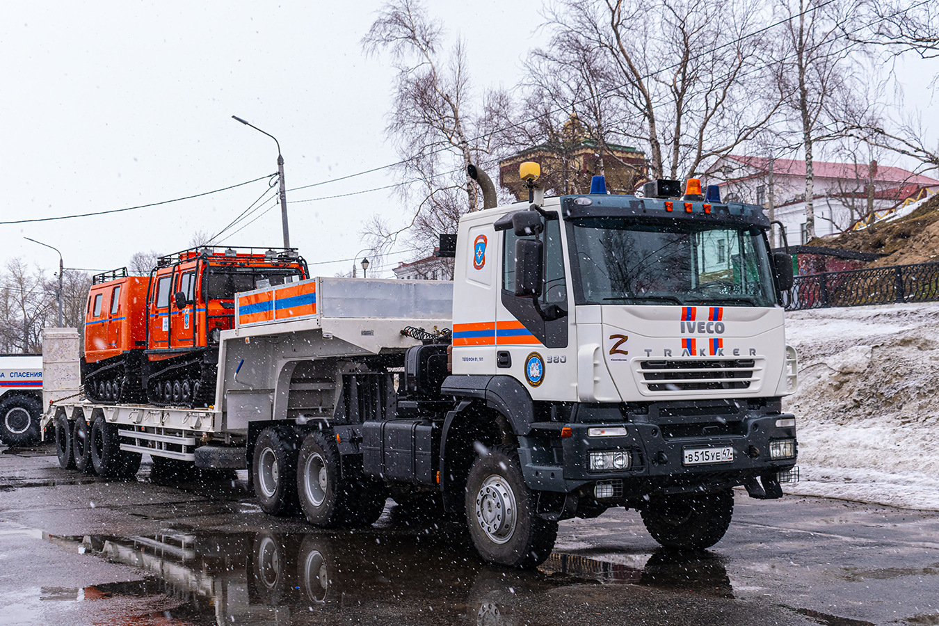 Архангельская область, № В 515 УЕ 47 — IVECO-AMT Trakker ('2004)