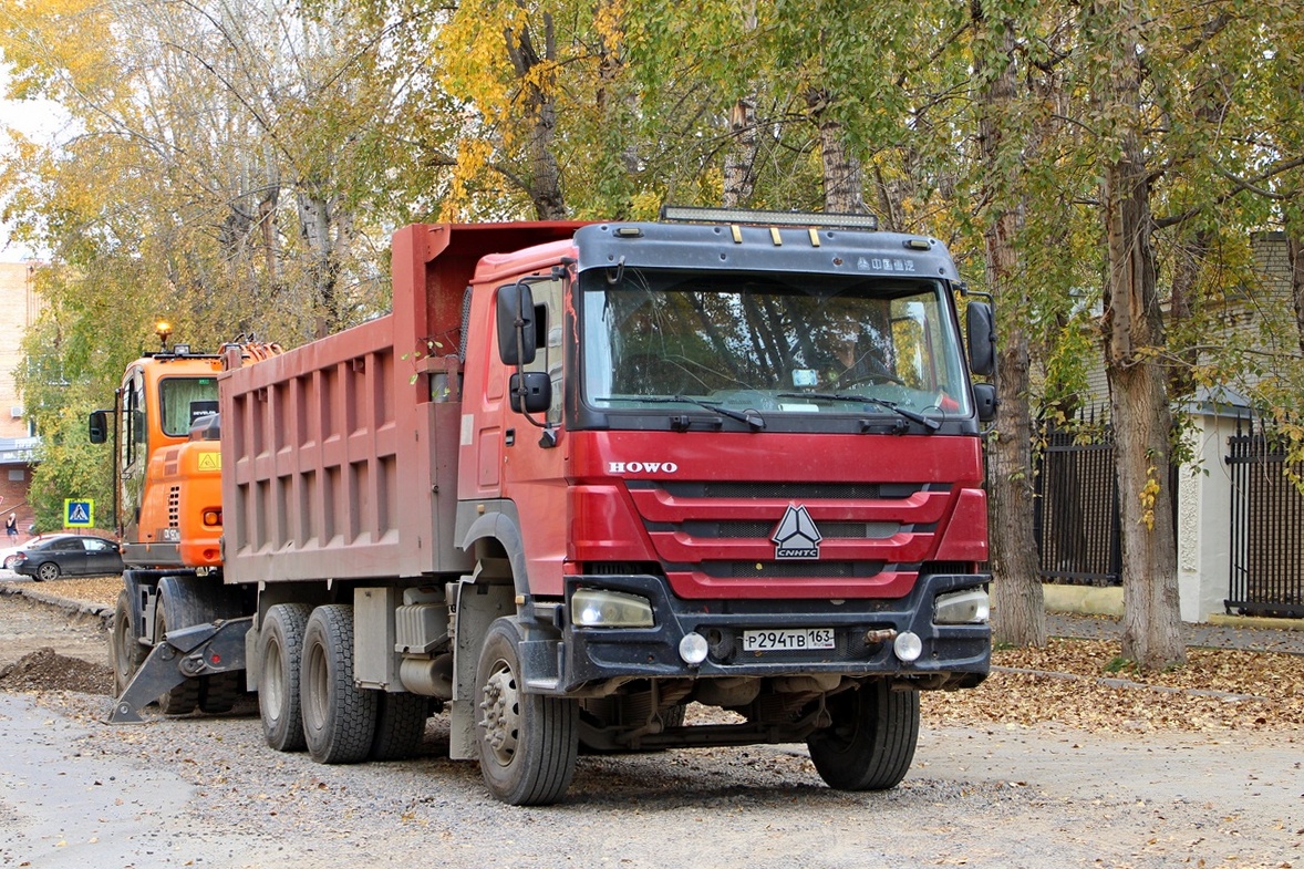 Самарская область, № Р 294 ТВ 163 — Howo HW ZZ3257