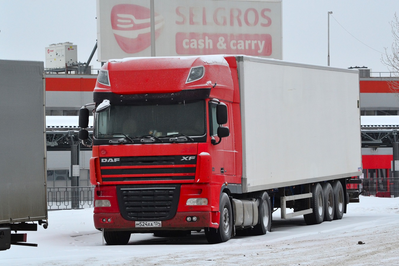Волгоградская область, № М 524 ХА 134 — DAF XF105 FT