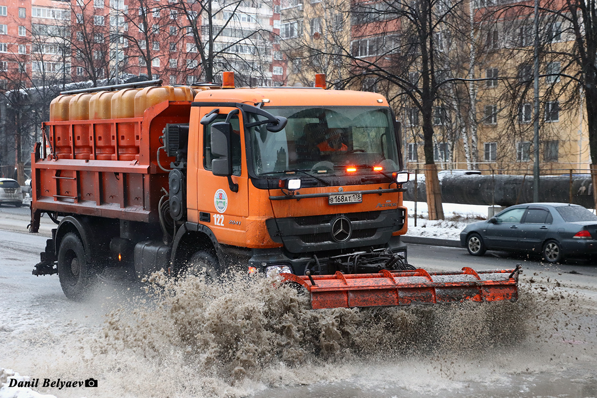 Санкт-Петербург, № 122 — Mercedes-Benz Actros ('2009) 2041