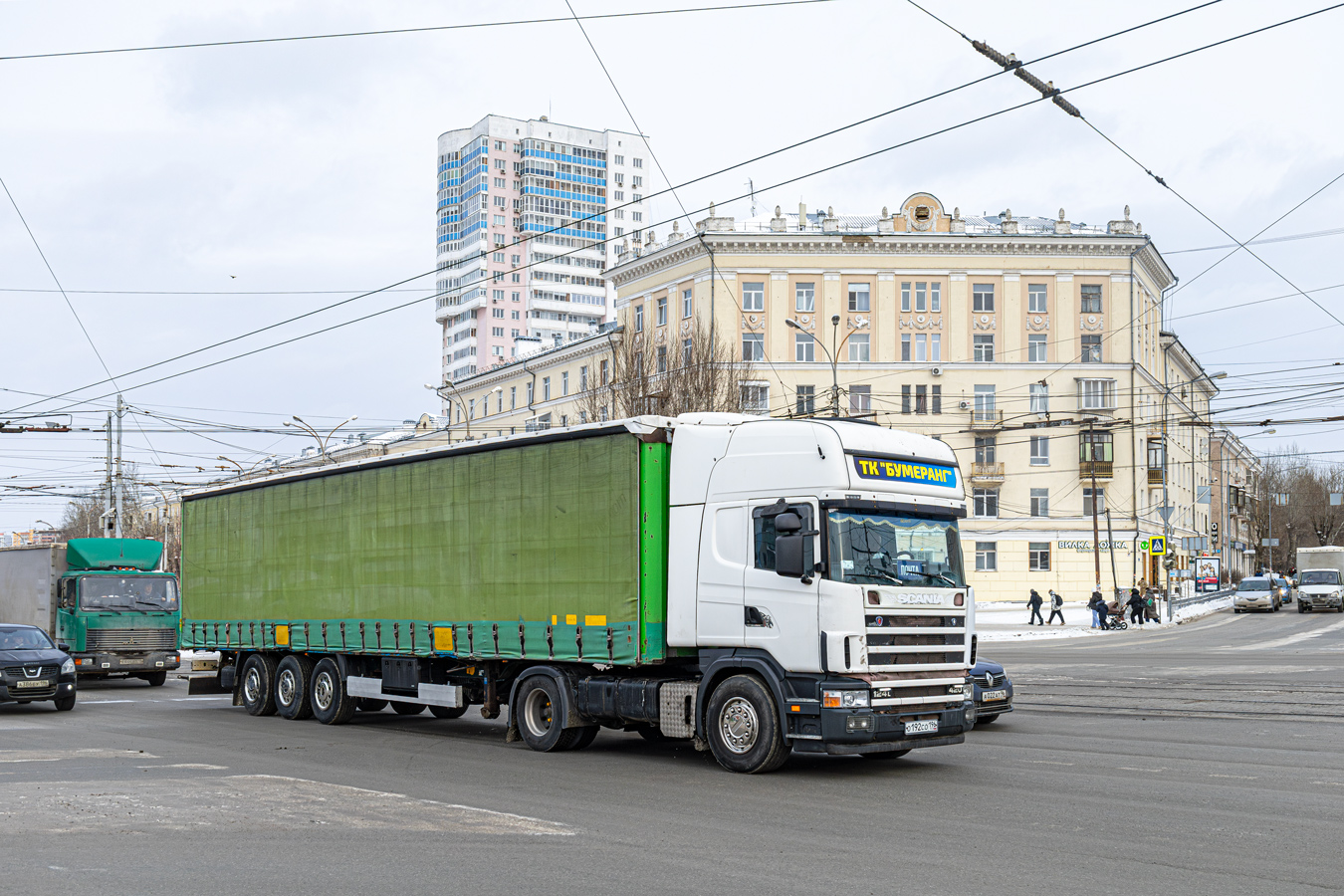 Свердловская область, № О 192 СО 196 — Scania ('1996) R124L