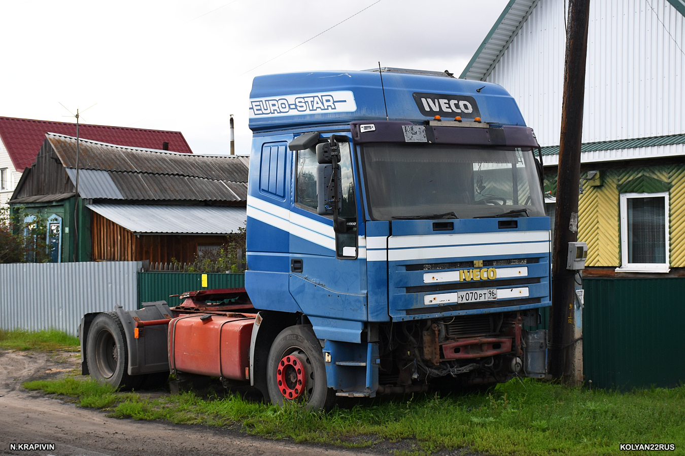 Алтайский край, № У 070 РТ 96 — IVECO EuroStar