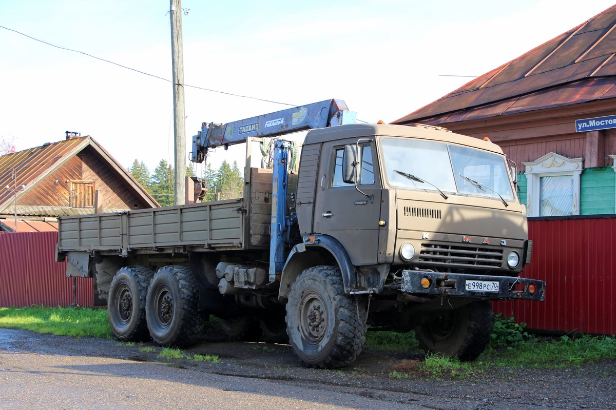 Томская область, № Е 998 РС 70 — КамАЗ-43101