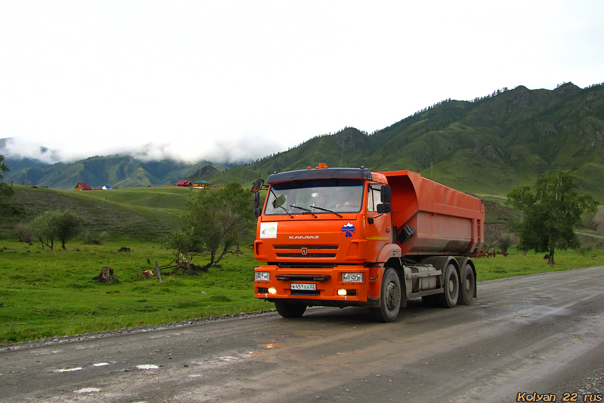 Алтайский край, № К 451 ХА 22 — КамАЗ-6520-43