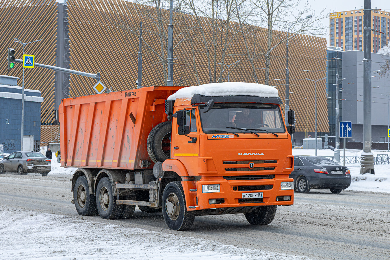 Свердловская область, № К 120 НХ 196 — КамАЗ-6520-43