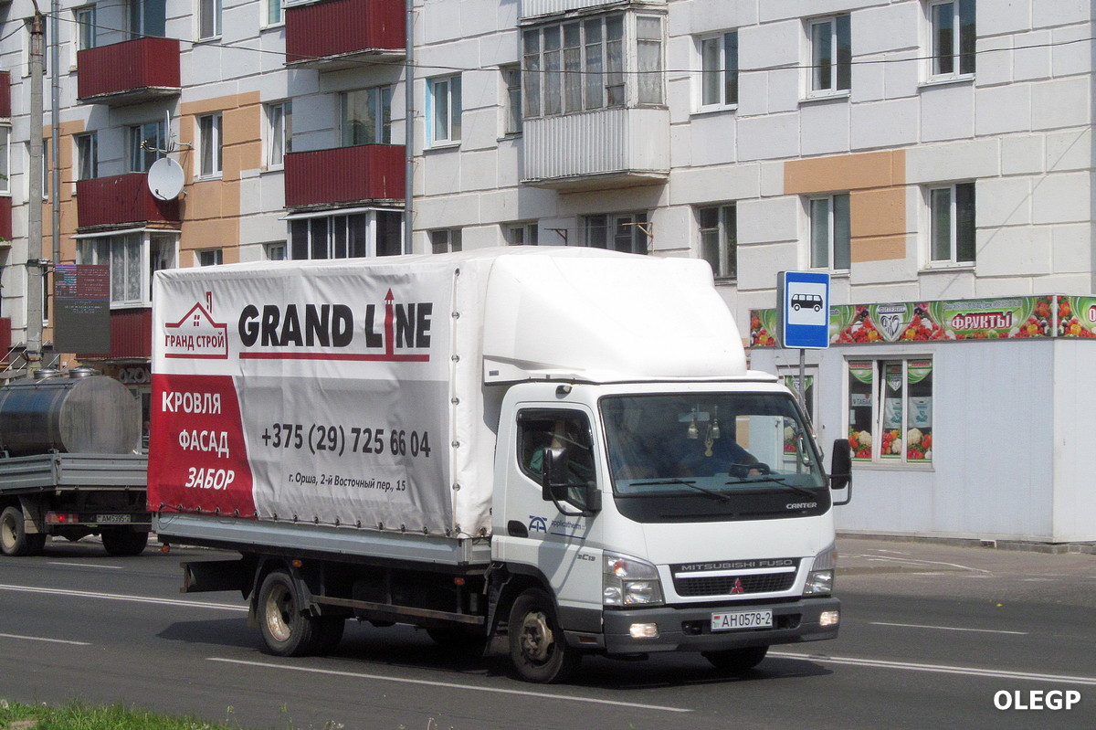 Витебская область, № АН 0578-2 — Mitsubishi Fuso Canter
