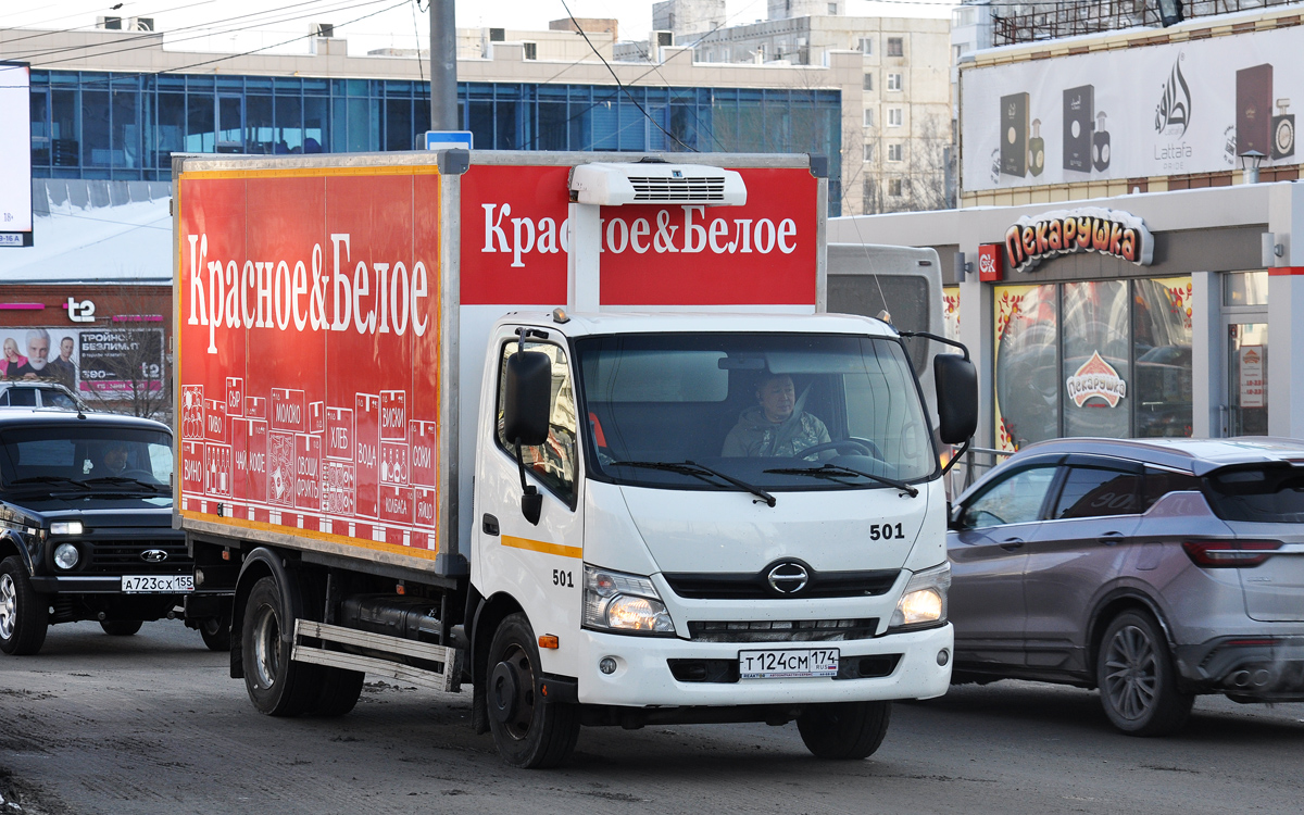 Омская область, № 501 — Hino 300