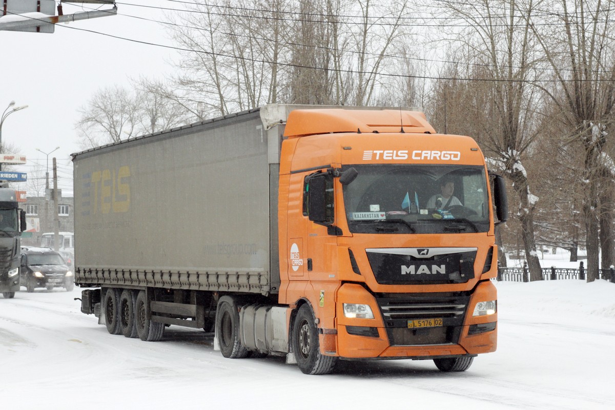 Алматы, № L 5176 02 — MAN TGX ('2016) 18.460