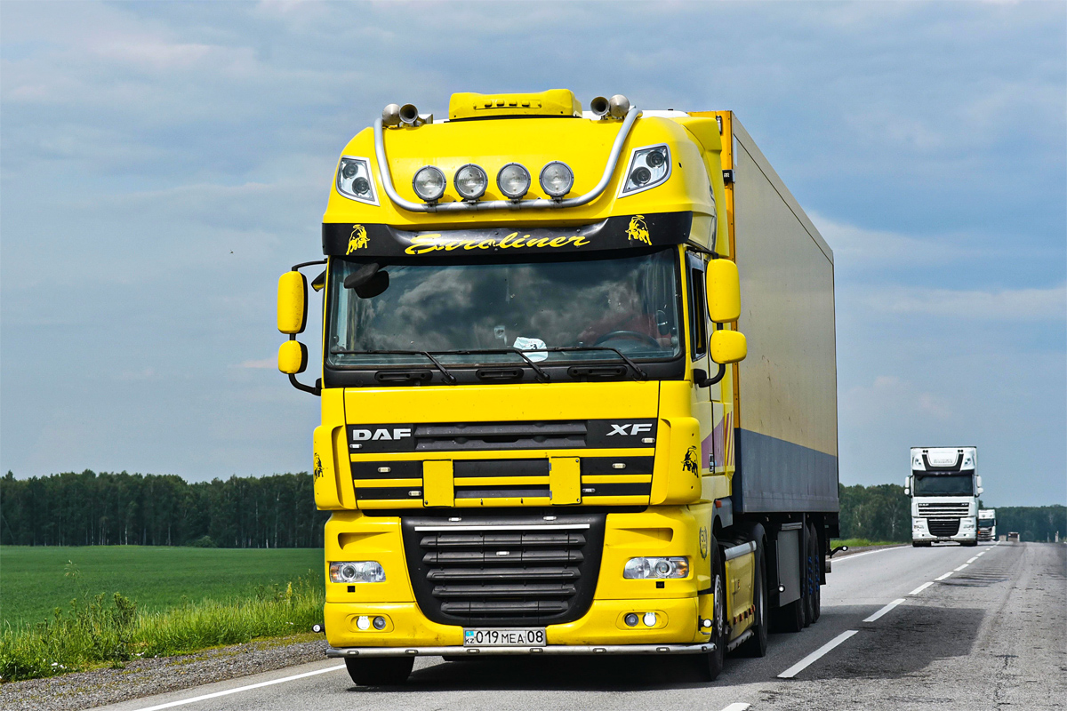 Жамбылская область, № 019 MEA 08 — DAF XF105 FT
