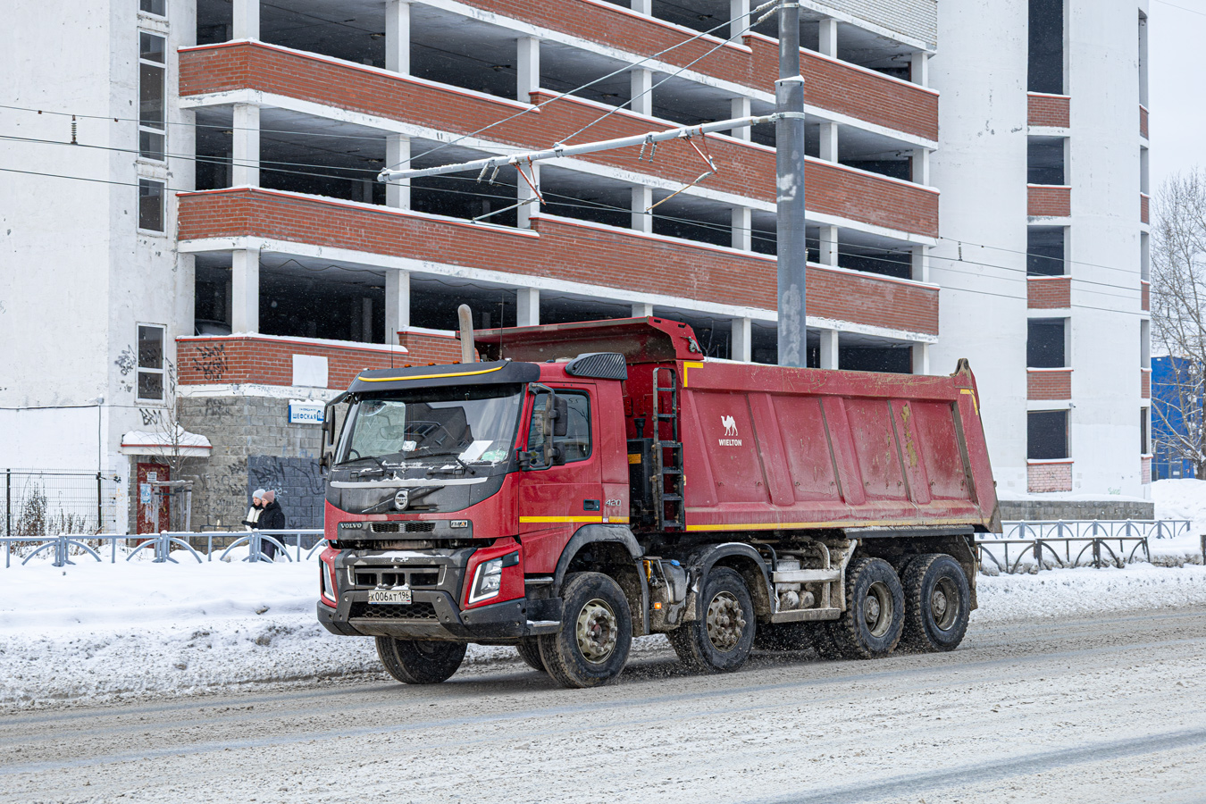 Свердловская область, № К 006 АТ 196 — Volvo ('2013) FMX.420 [X9P]