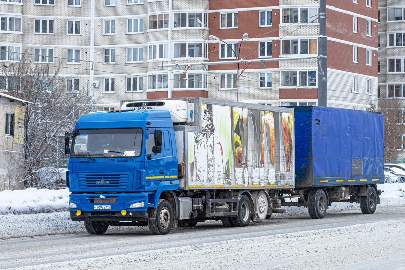 Свердловская область, № Н 709 ЕТ 196 — МАЗ-631019