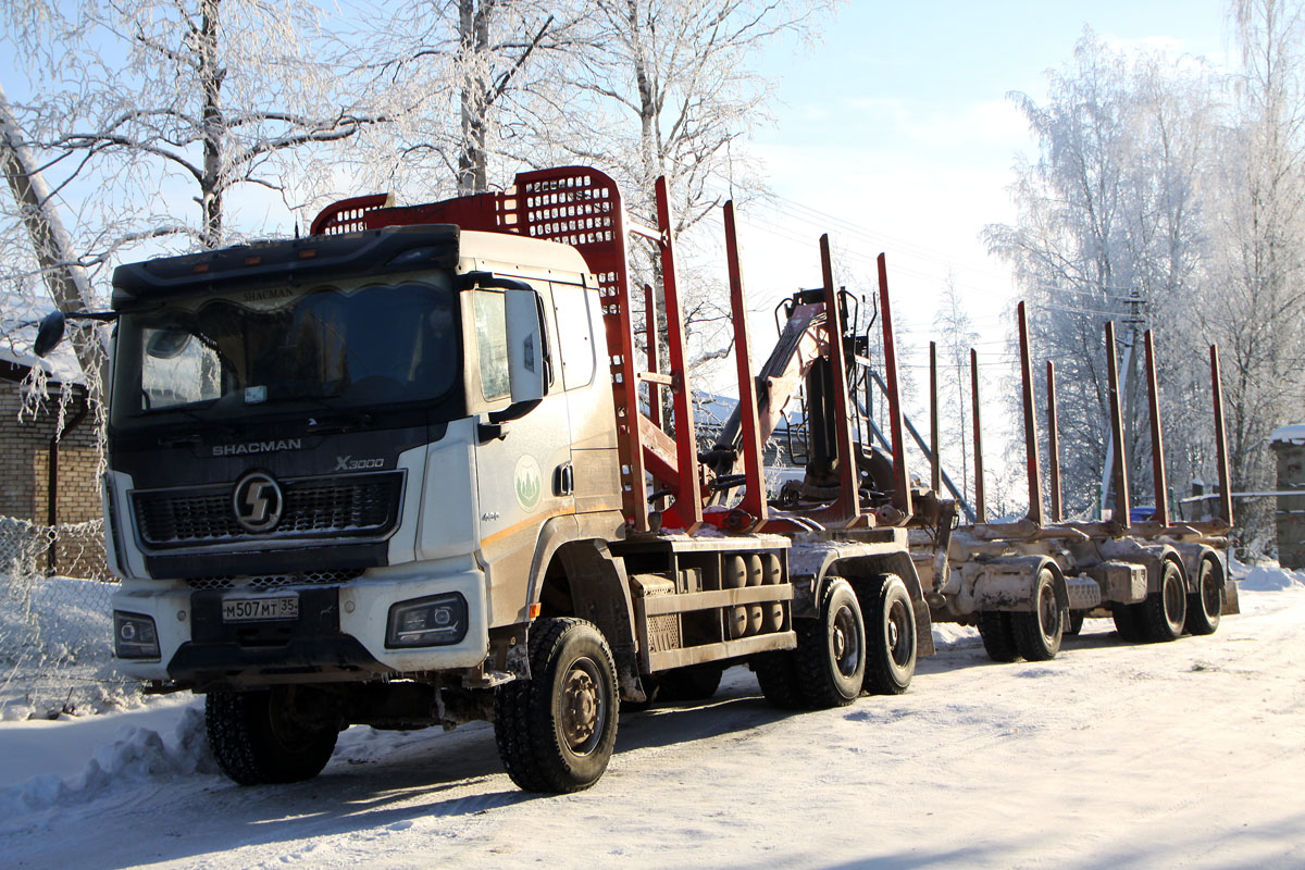 Вологодская область, № М 507 МТ 35 — Shaanxi Shacman X3000 (общая модель)