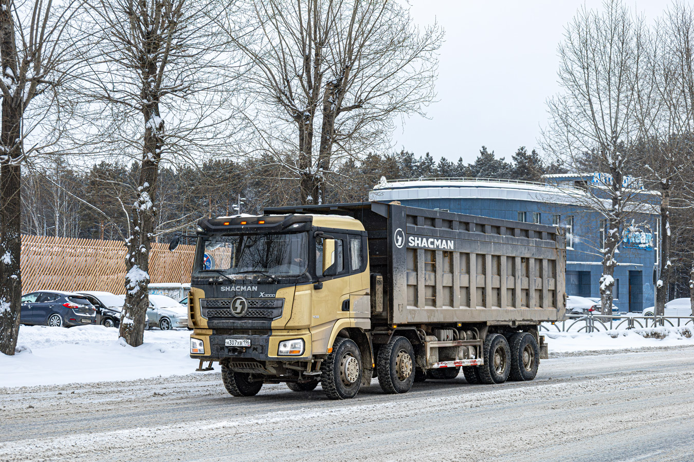 Свердловская область, № Н 307 ХВ 196 — Shaanxi Shacman X3000 SX3318