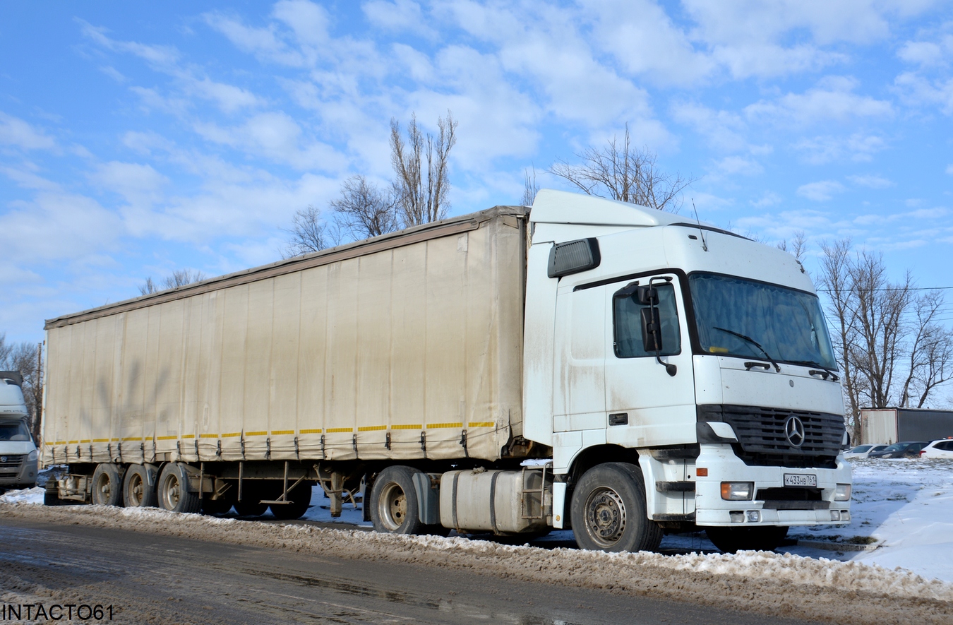 Ростовская область, № К 433 НВ 761 — Mercedes-Benz Actros ('1997) 1835
