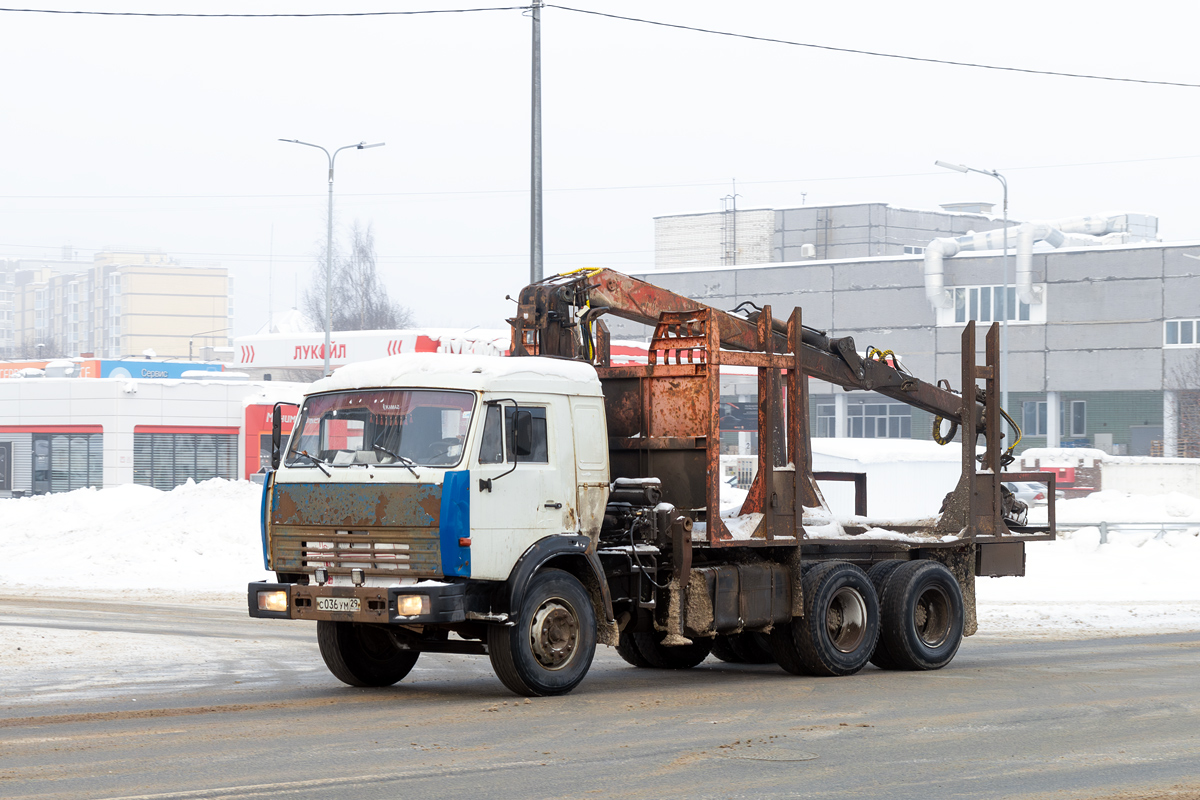 Архангельская область, № С 036 УМ 29 — КамАЗ-53215 [532150]