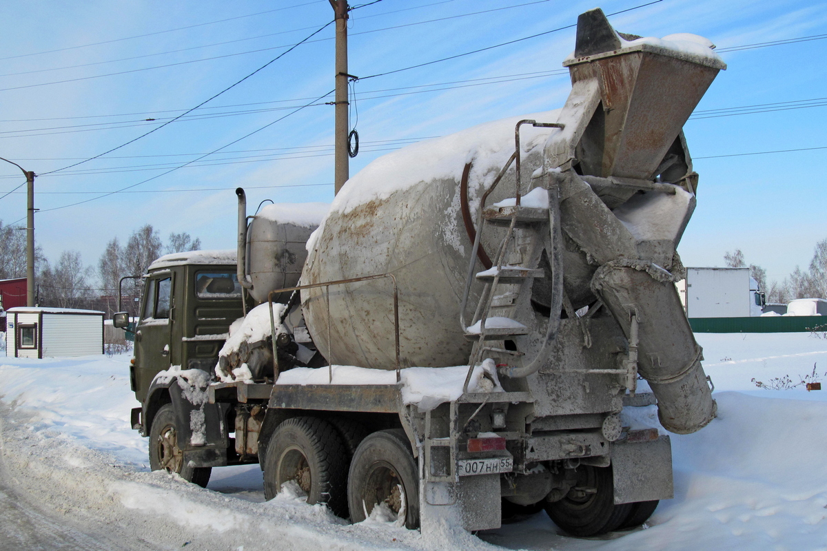 Омская область, № Р 007 НН 55 — КамАЗ-55111 [551110]