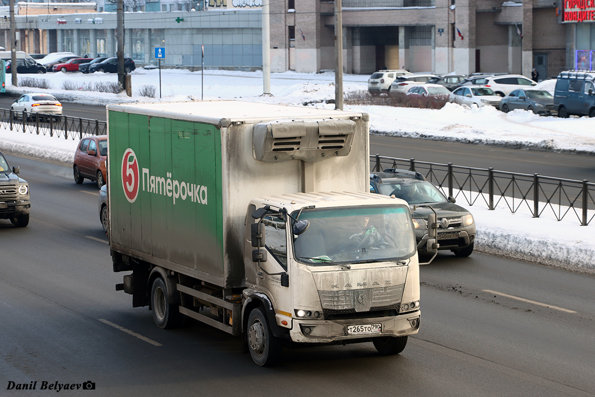 Санкт-Петербург, № Т 265 ТО 790 — КамАЗ-43082-H5 "Компас 12"