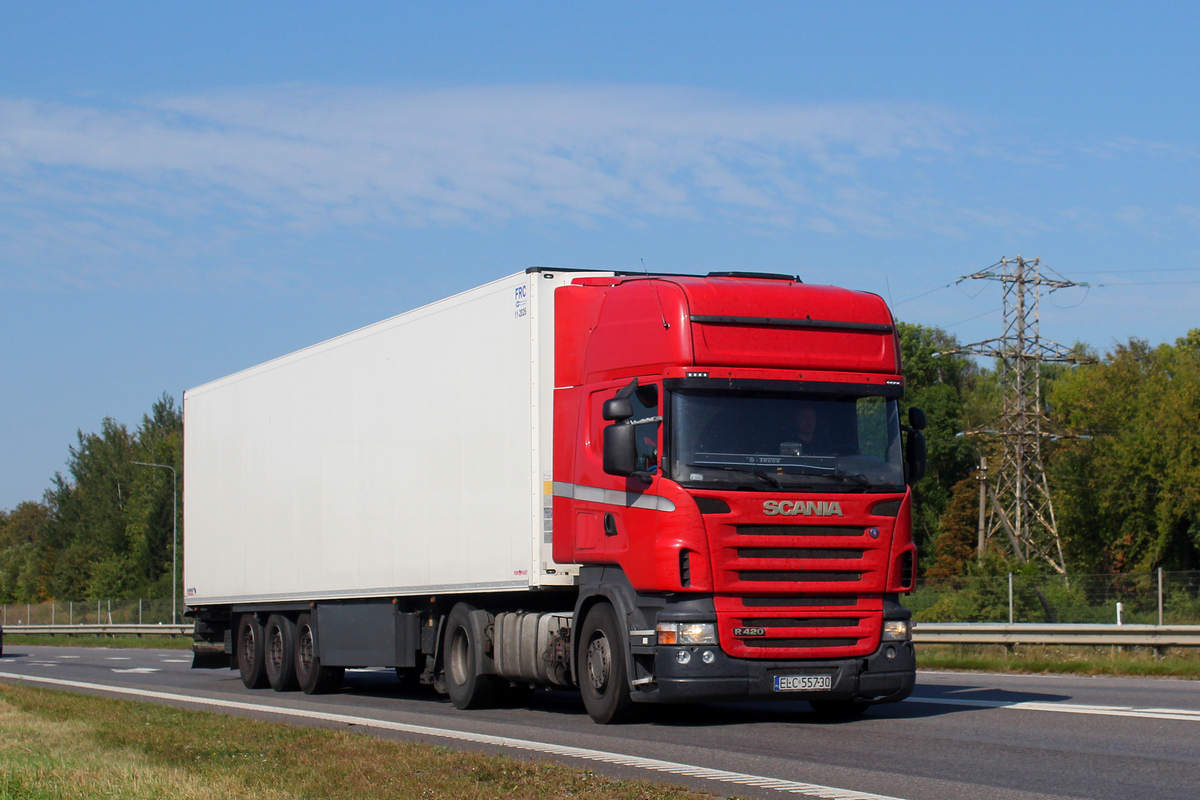 Польша, № ELC 55730 — Scania ('2004) R420