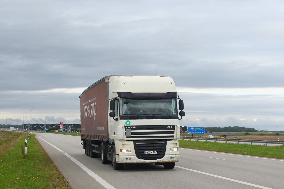 Литва, № KZH 796 — DAF XF105 FT