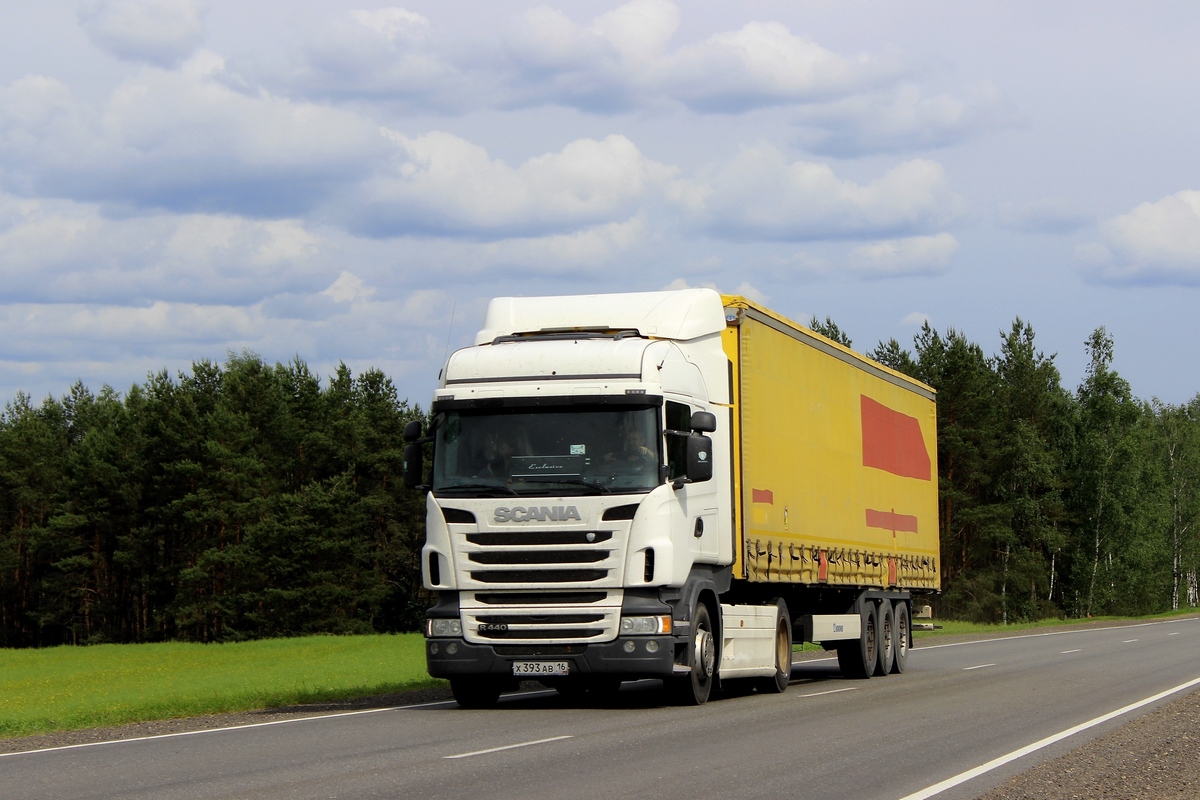 Татарстан, № Х 393 АВ 16 — Scania ('2004) R440