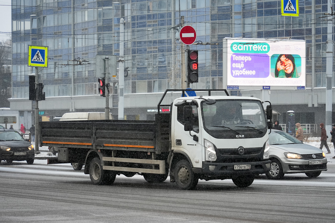 Санкт-Петербург, № У 756 ТВ 198 — ГАЗ-C49RD8 "Валдай 8"