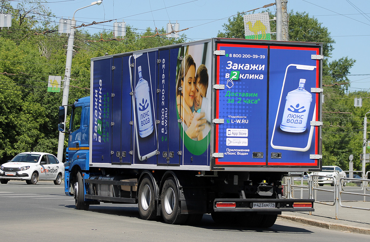 Челябинская область, № Р 423 АМ 774 — КамАЗ-65207-S5(87)