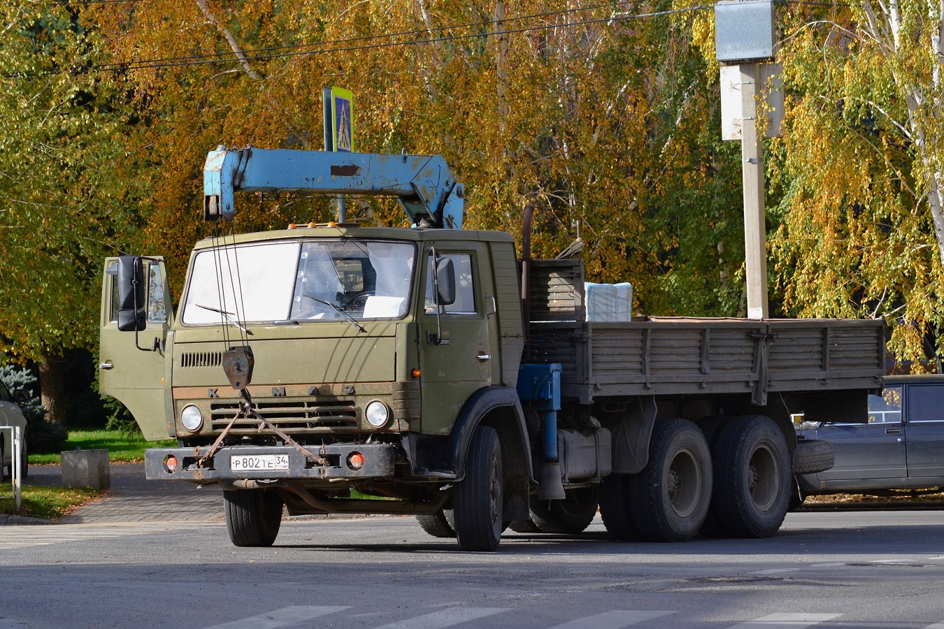 Волгоградская область, № Р 802 ТЕ 34 — КамАЗ-5320