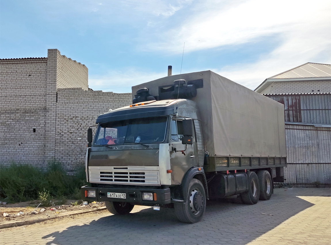 Туркестанская область, № 617 AIE 13 — КамАЗ-53215 (общая модель)