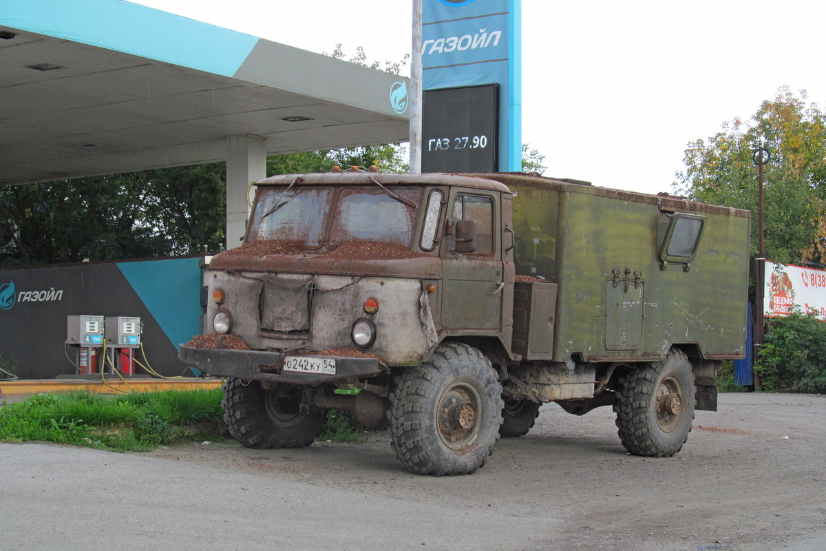 Новосибирская область, № О 242 КУ 54 — ГАЗ-66-16