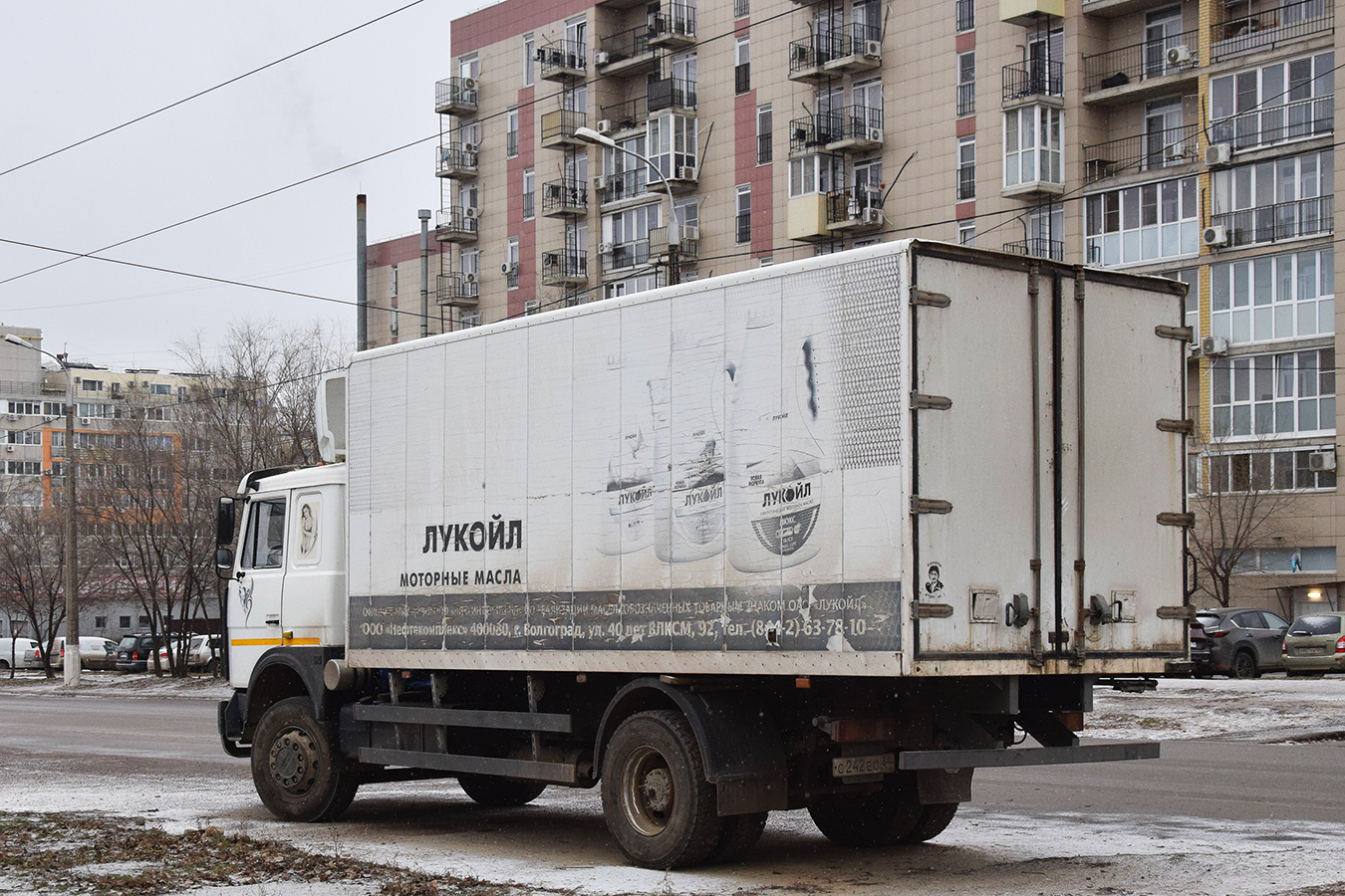 Волгоградская область, № С 242 ЕС 34 — МАЗ-5336A5