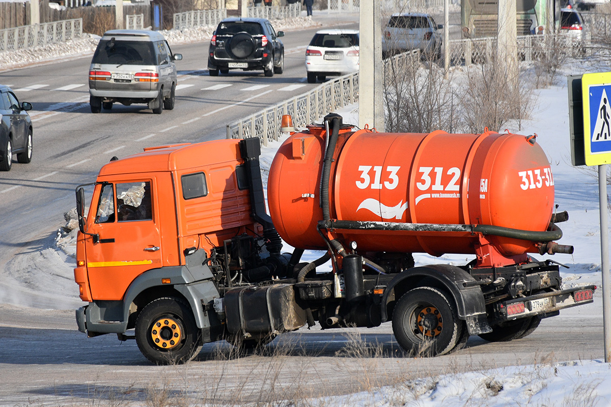 Бурятия, № Н 279 НК 03 — КамАЗ-4308 (общая модель)