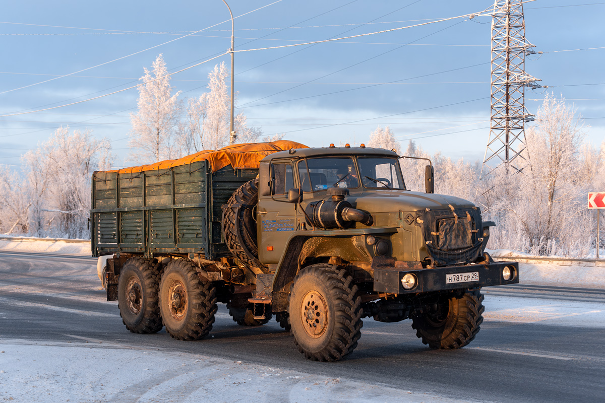 Архангельская область, № Н 787 СР 29 — Урал-4320-41
