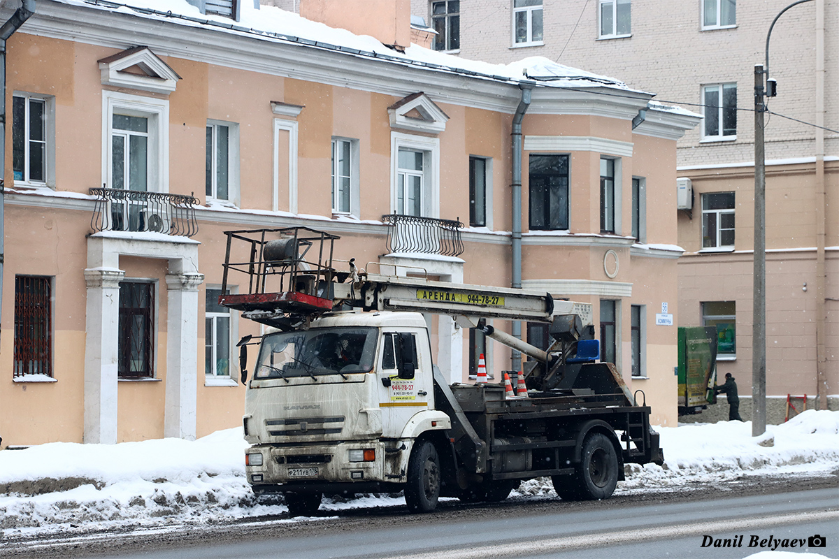 Санкт-Петербург, № Р 211 УВ 178 — КамАЗ-43253 (общая модель)