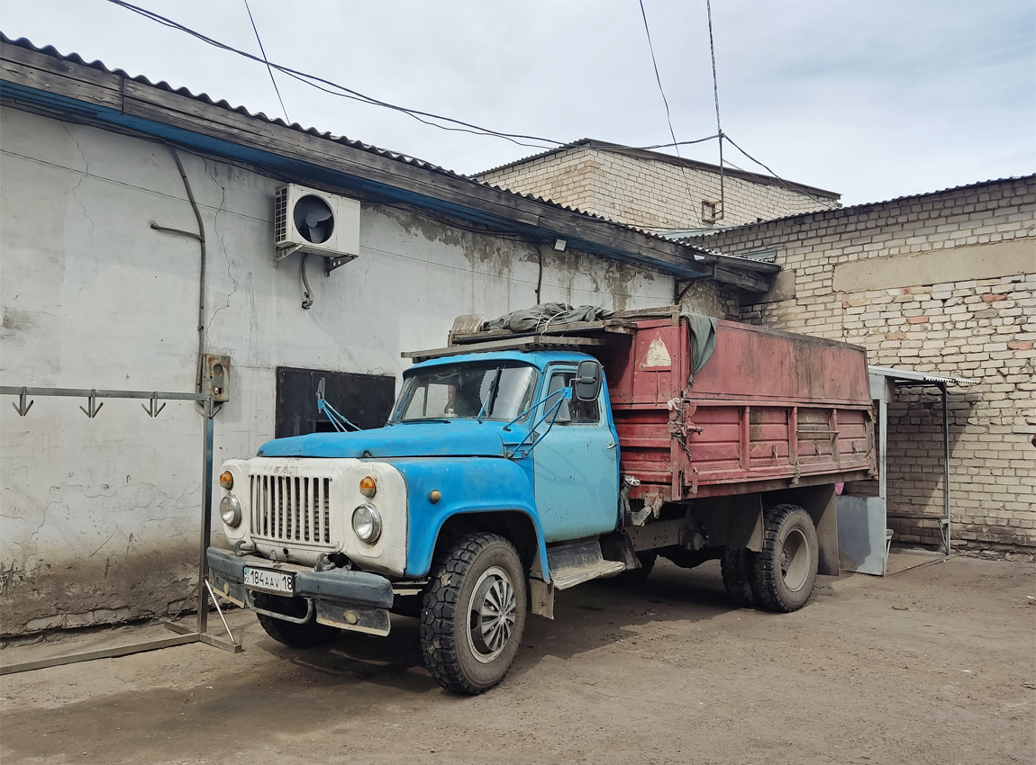 Абайская область, № 184 AAV 18 — ГАЗ-53-14, ГАЗ-53-14-01