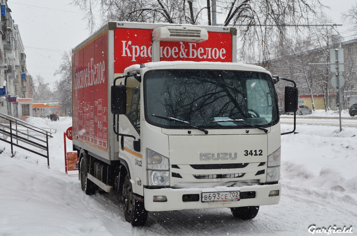 Новосибирская область, № 3412 — Isuzu NPR75 [Z7X]