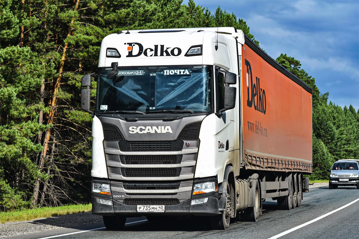 Татарстан, № Р 735 МН 40 — Scania ('2016) S500