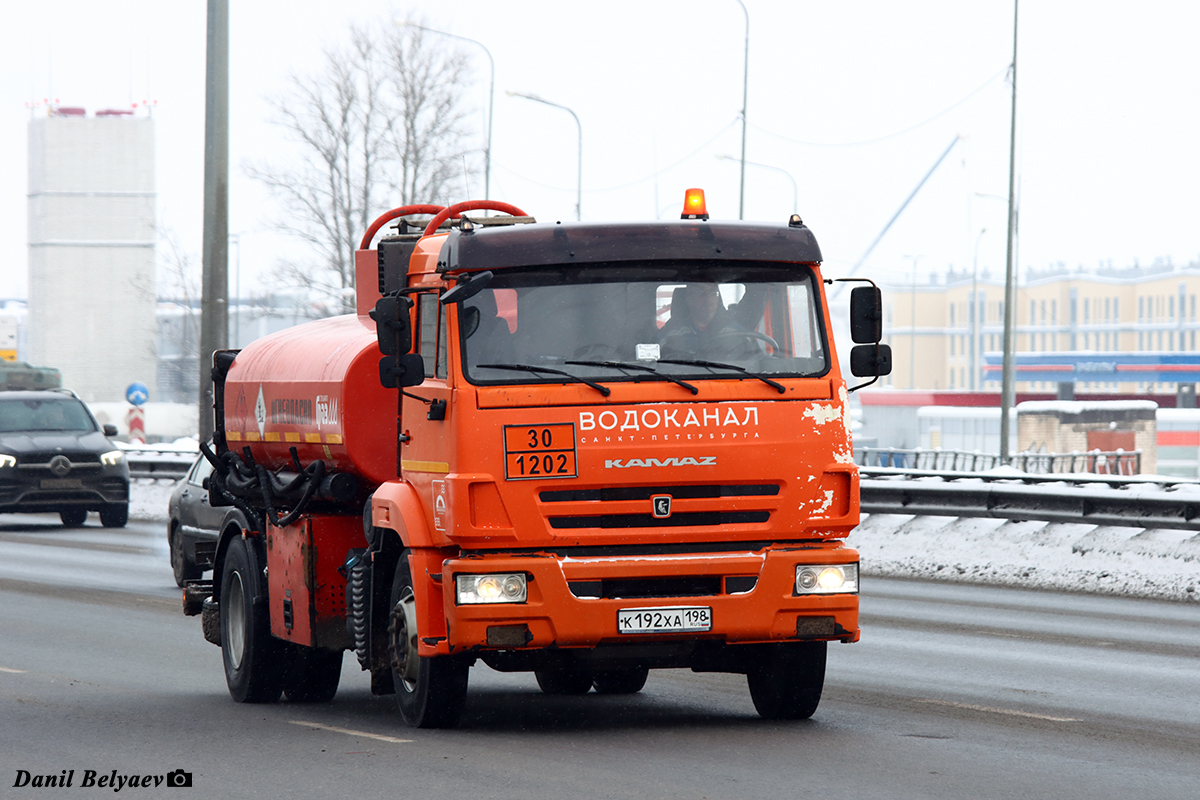 Санкт-Петербург, № К 192 ХА 198 — КамАЗ-43253-G5(69)