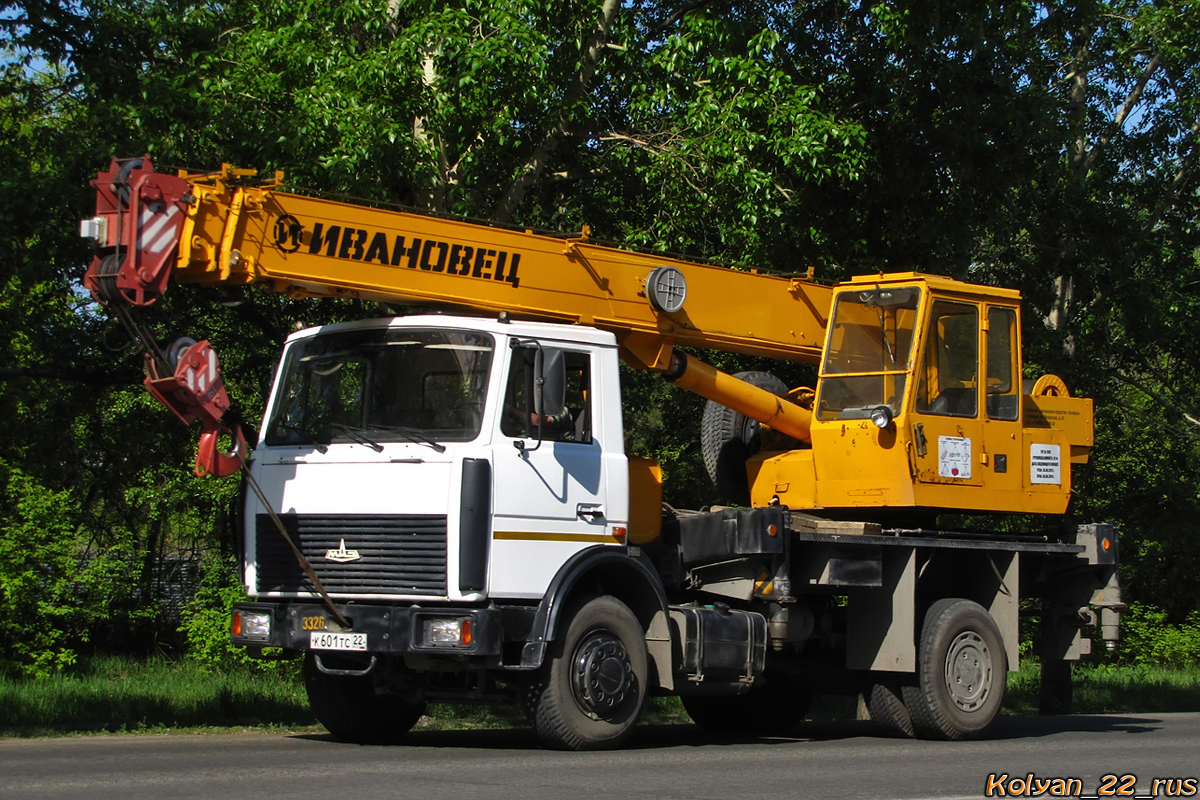 Алтайский край, № К 601 ТС 22 — МАЗ-5337A2