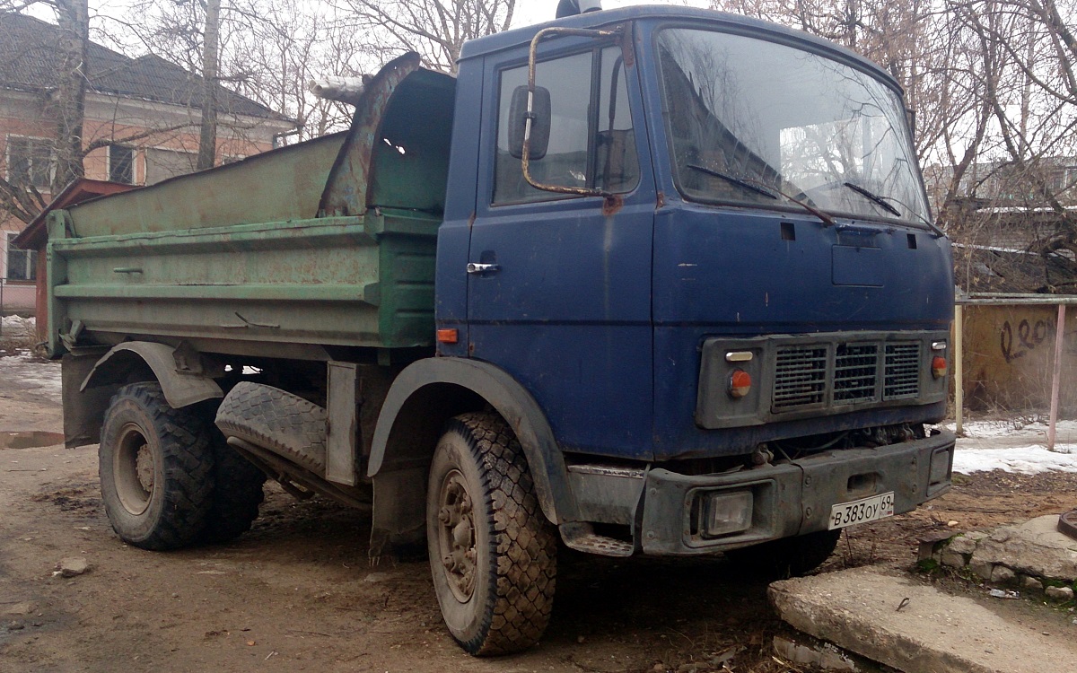 Тверская область, № В 383 ОУ 69 — МАЗ-5551 (общая модель)