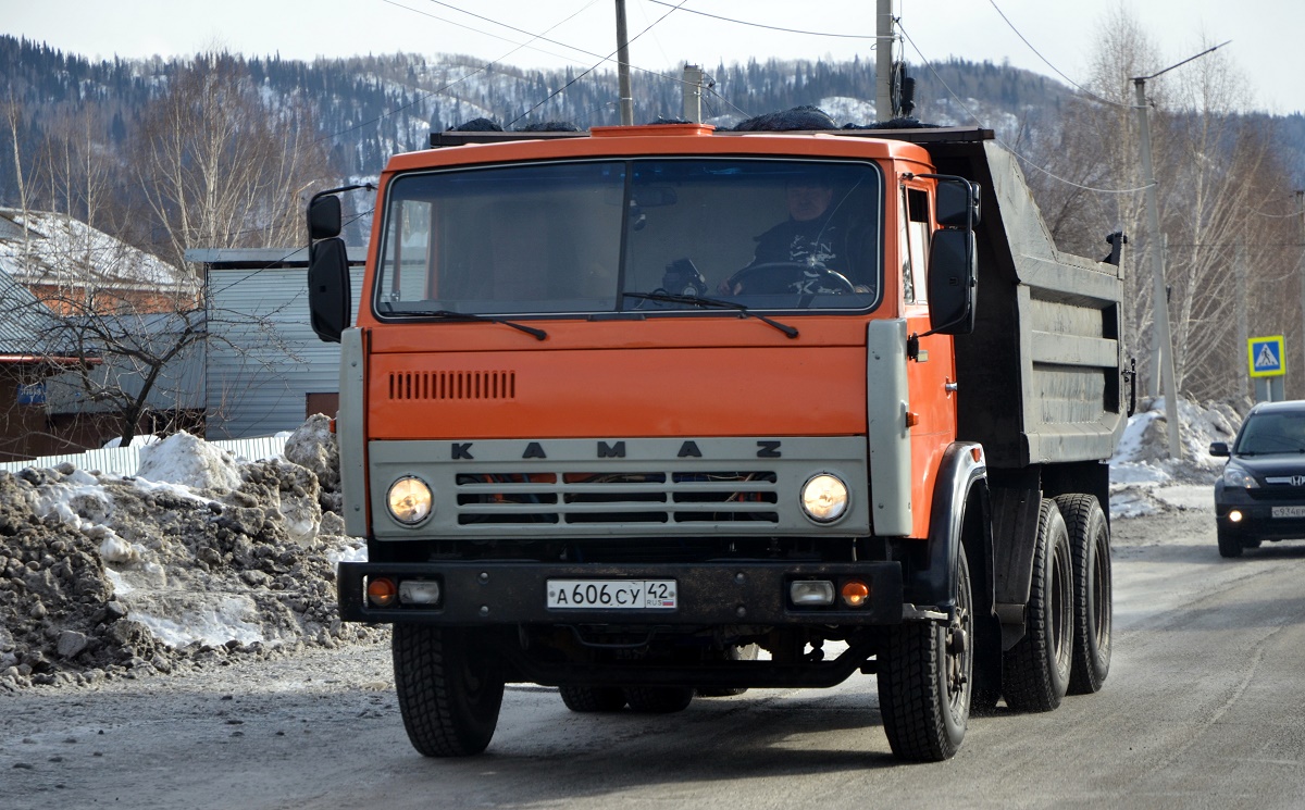 Кемеровская область, № А 606 СУ 42 — КамАЗ-5511