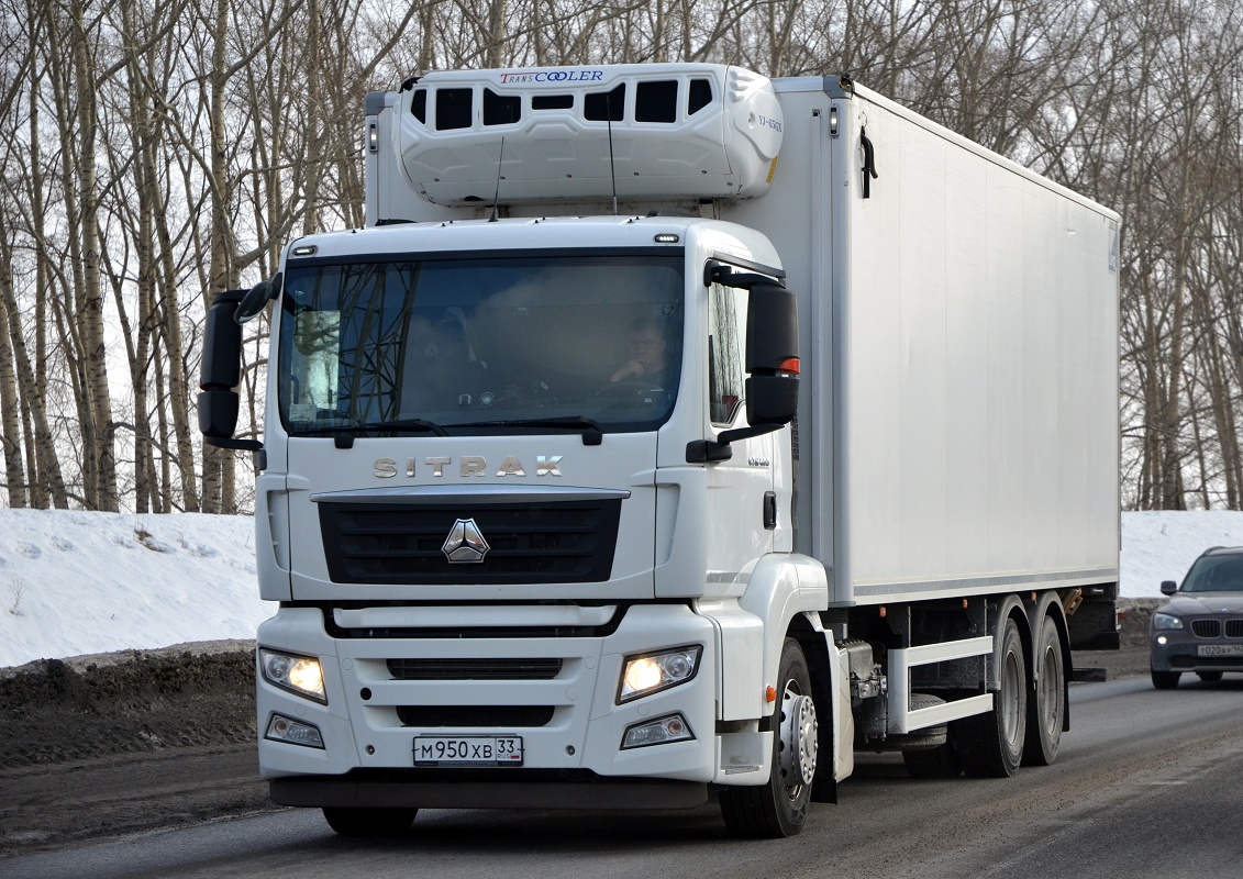Новосибирская область, № М 950 ХВ 33 — Sitrak C7H ZZ1316