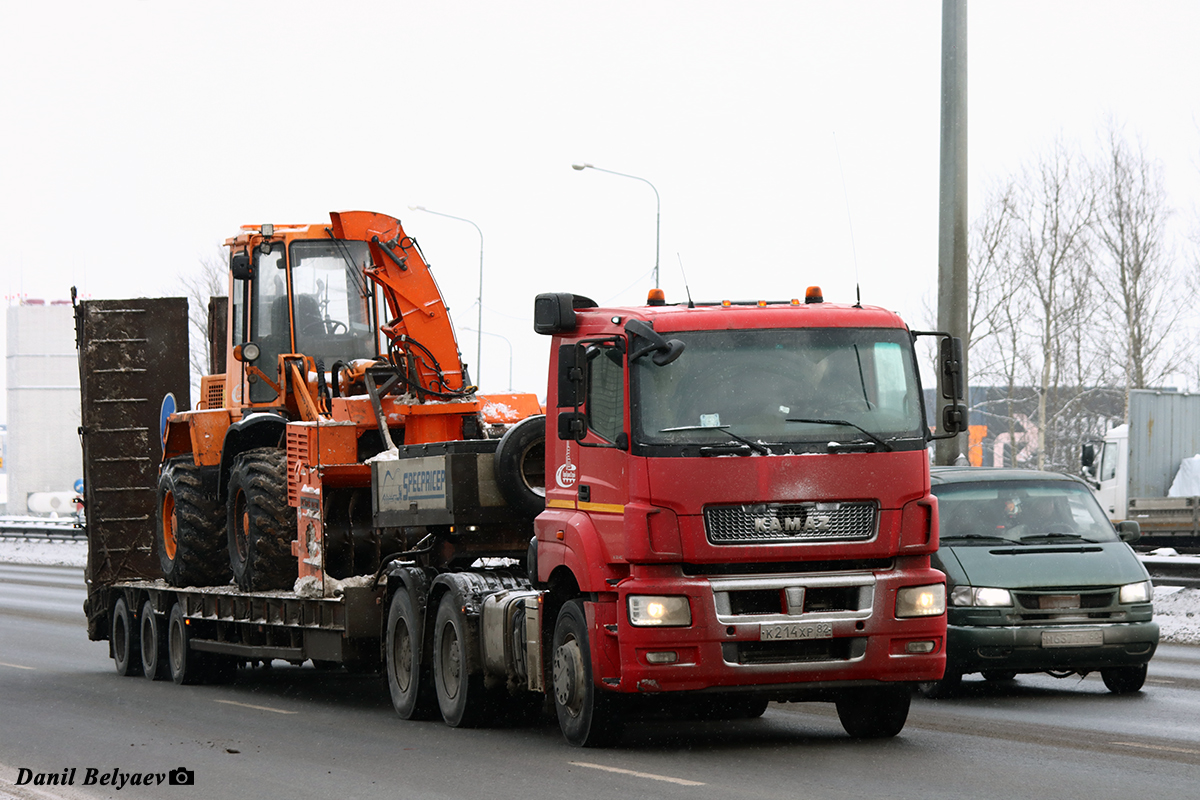 Санкт-Петербург, № К 214 ХР 82 — КамАЗ-65806-T5(68)