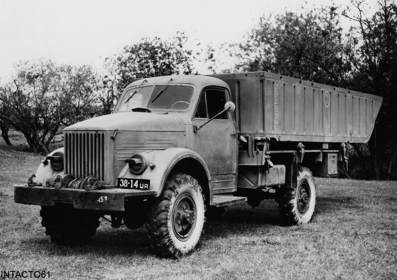 Транспорт Вооруженных Сил СССР, № 38-14 ЦЯ — ГАЗ-63А; Исторические фотографии (до 2000 года) (Красноярский край)