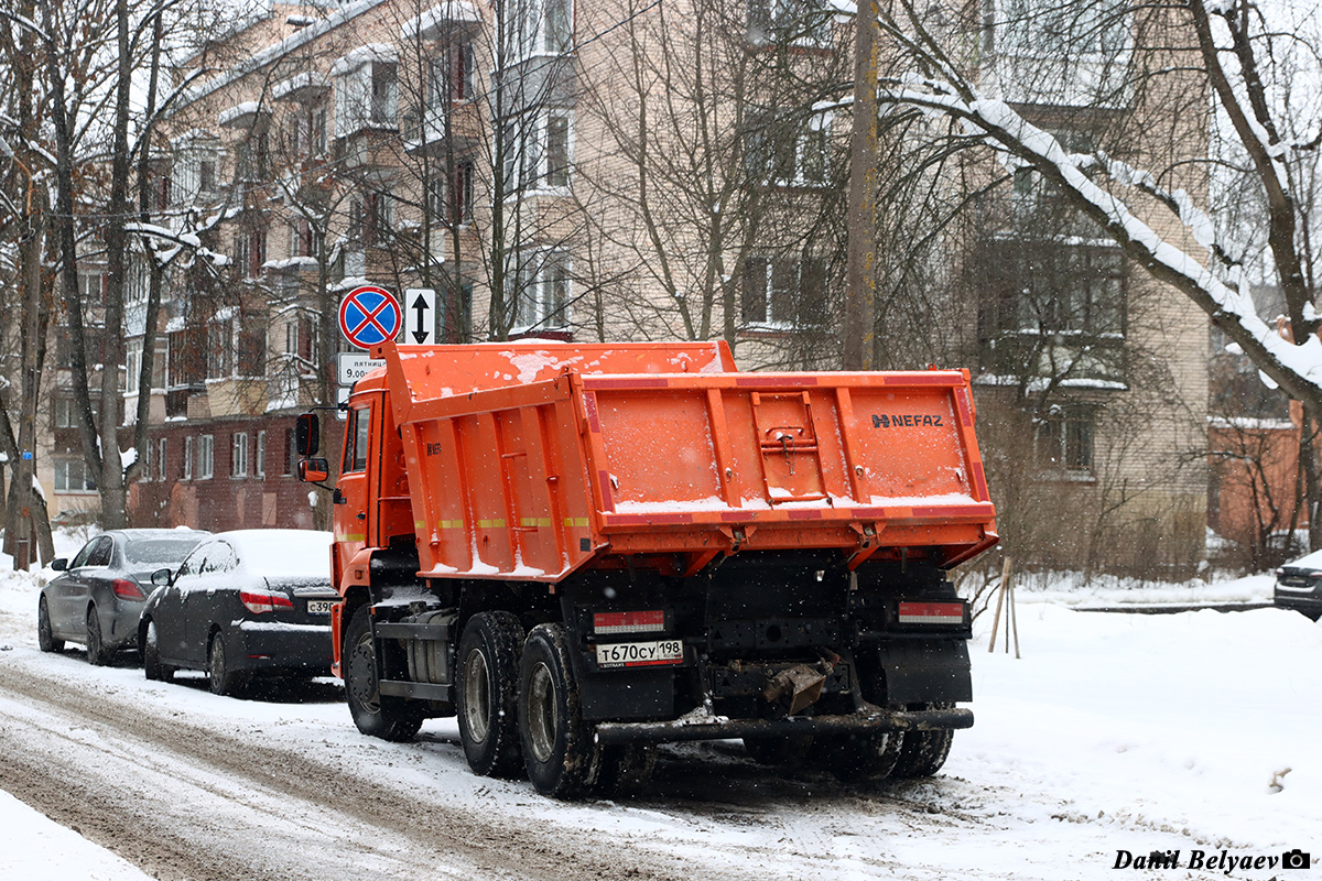 Санкт-Петербург, № Т 670 СУ 198 — КамАЗ-65115-A5(48)