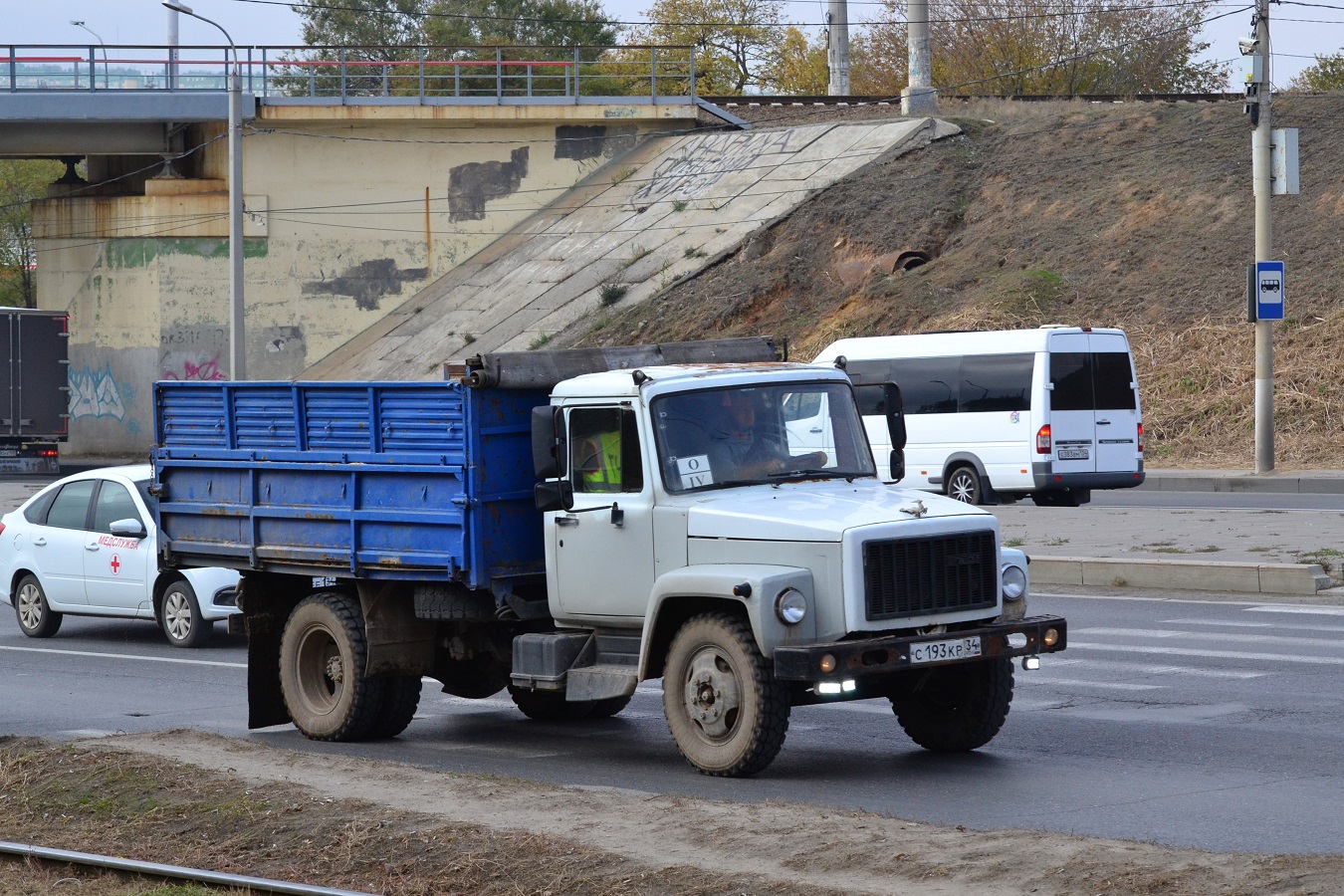 Волгоградская область, № С 193 КР 34 — ГАЗ-3309