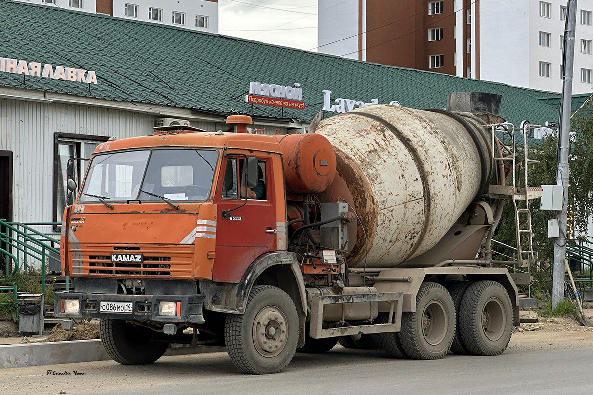Саха (Якутия), № С 086 МО 14 — КамАЗ-53229-15 [53229R]