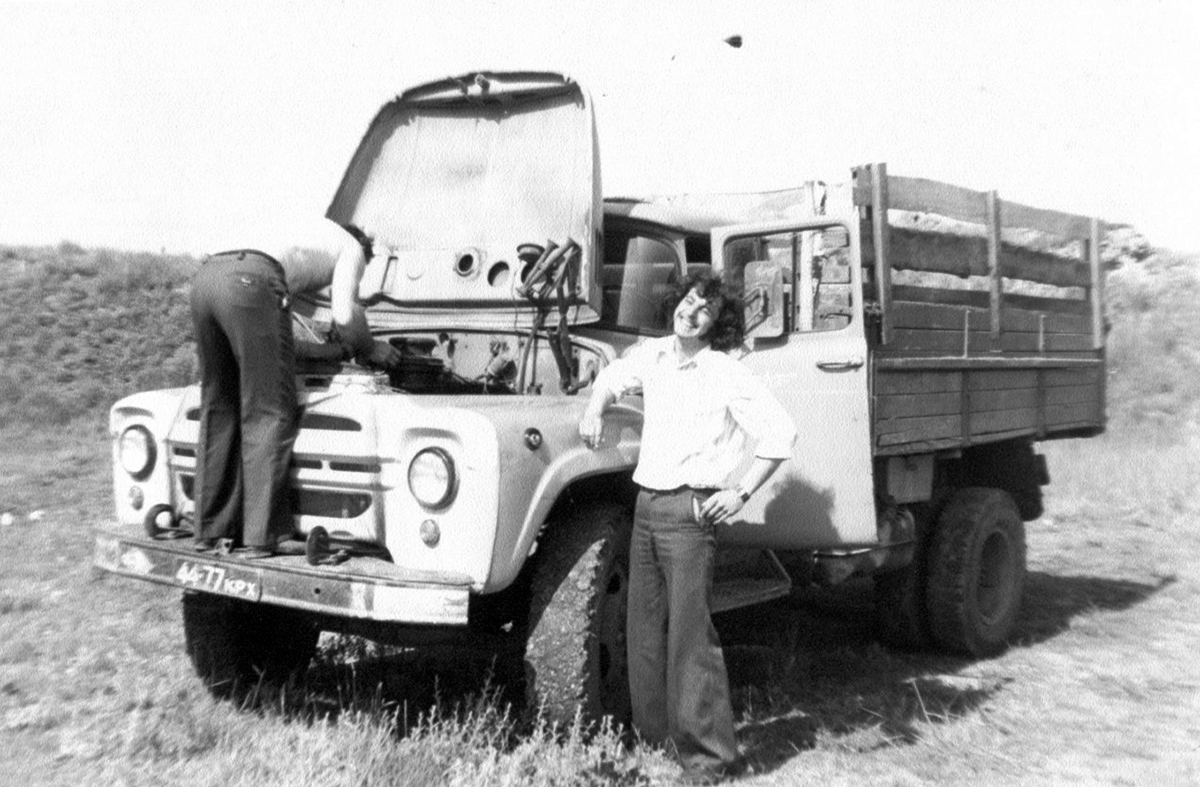 Крым, № 44-77 КРХ — ЗИЛ-130; Исторические фотографии (до 2000 года) (Крым)