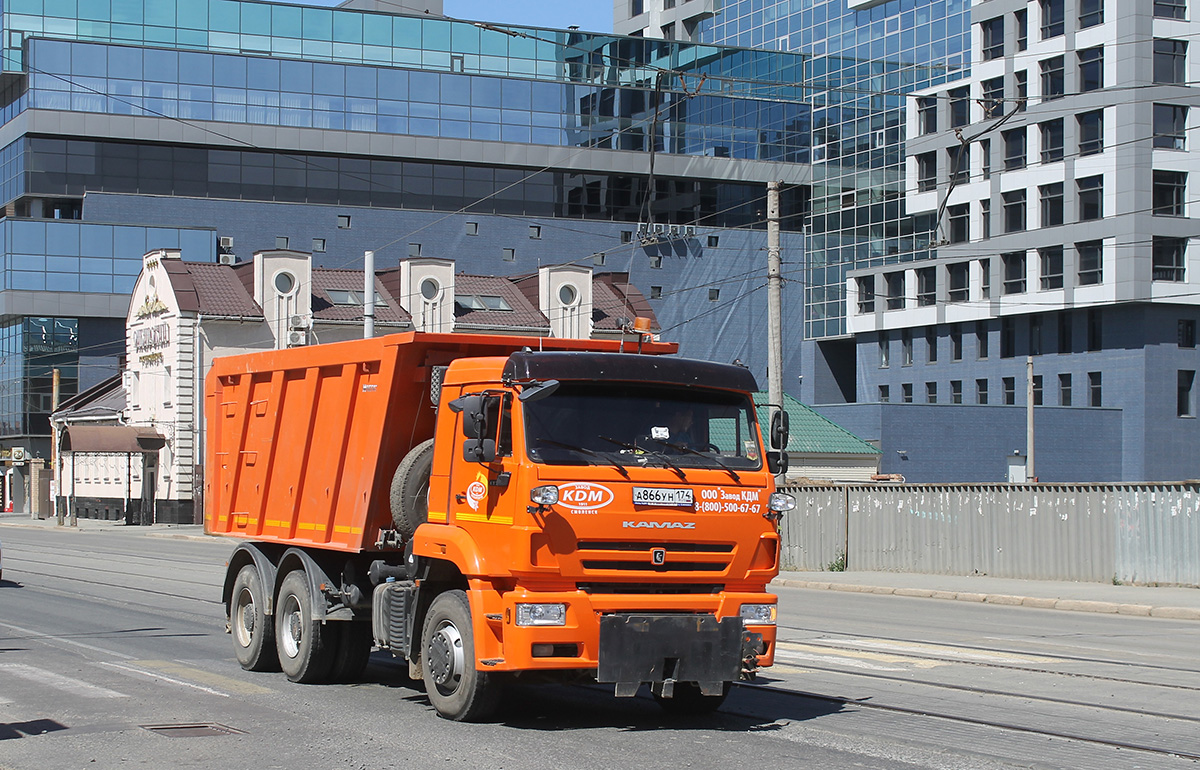 Челябинская область, № А 866 УН 174 — КамАЗ-6520-53