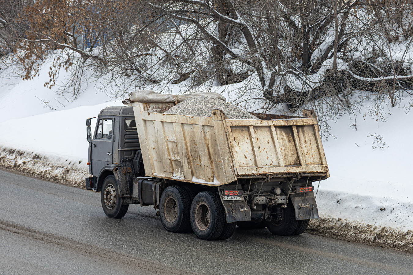 Свердловская область, № С 706 ОА 196 — КамАЗ-5511